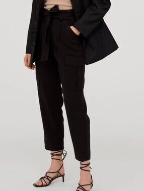 H&M Paperbag Cargo Pants